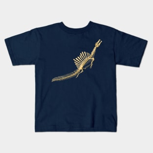 Spinosaurus Aegyptiacus (skeleton surfacing) Kids T-Shirt